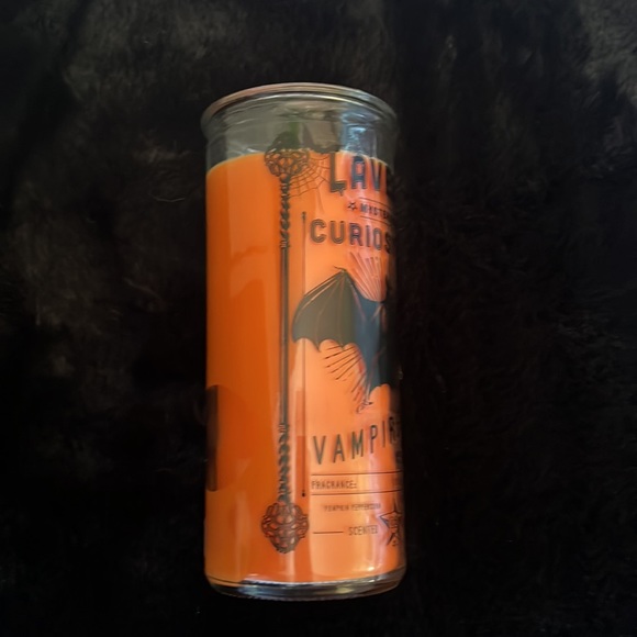 NEW Bloom & Prosper Laveau Pumpkin Scented Candle - Vampire Bat - Picture 7 of 10